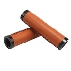 चमड़े की बाइक संभाल बार पकड़ साइकिल एंटी स्लिप हैंडल